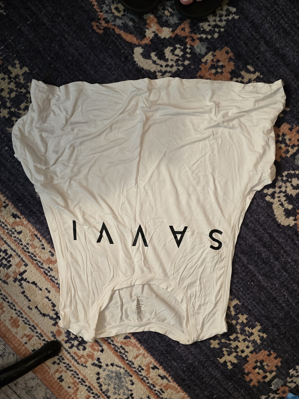 Savvi White Crop Top Tee